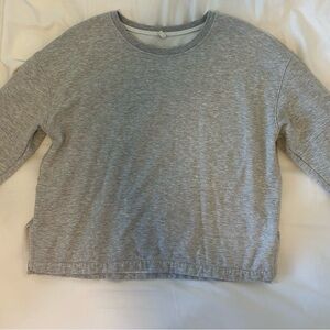 Lou & Grey Gray Crew Neck Sweater